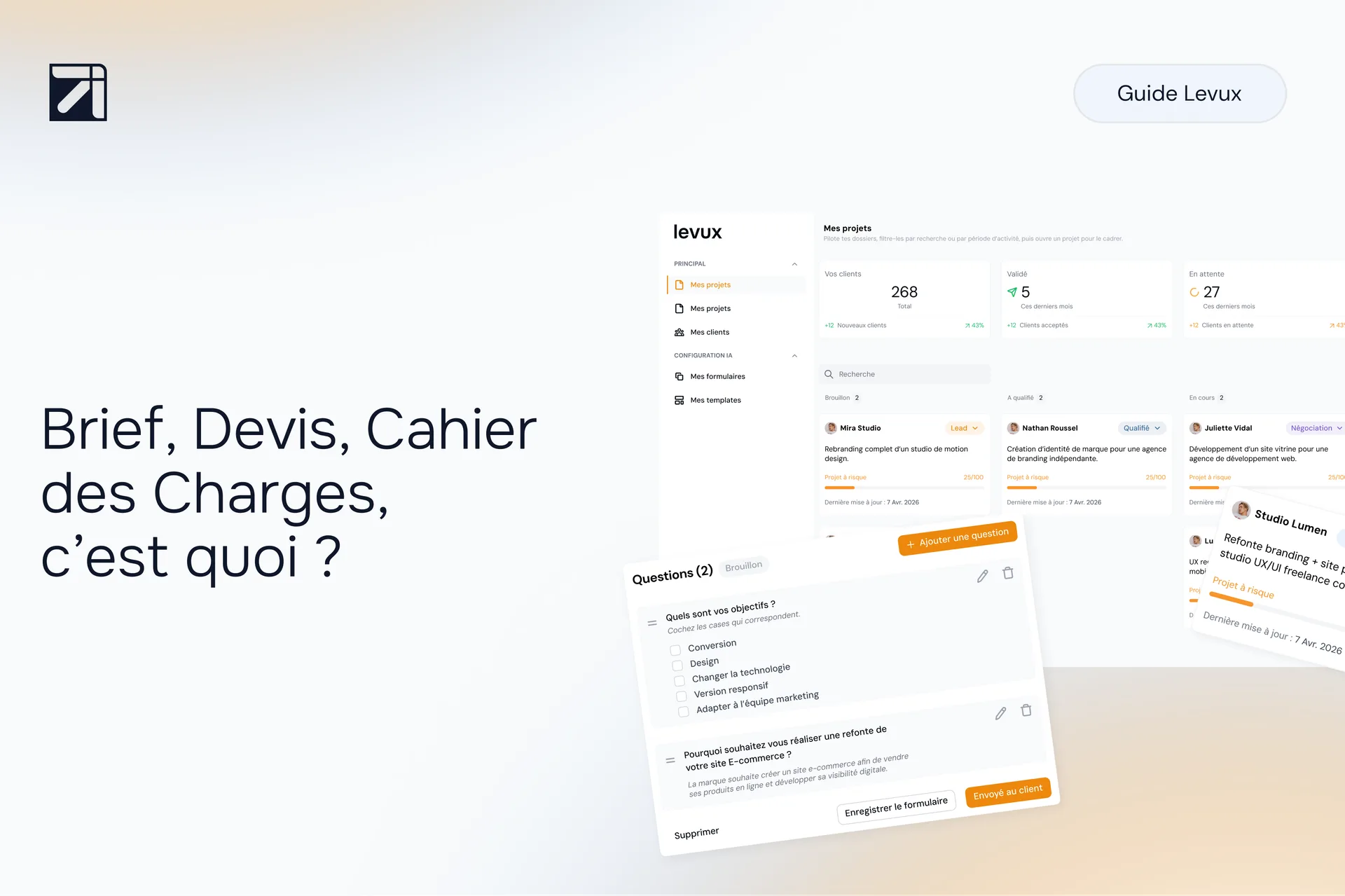 Brief, Devis, Cahier des Charges : Comprendre les différences et l'ordre idéal pour cadrer vos missions